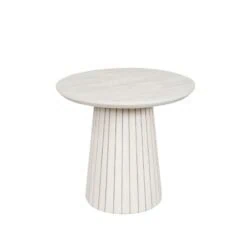 Livia Salontafel Rond Zand 50cm