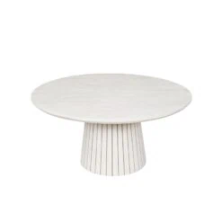 Livia Salontafel Rond Zand 80cm