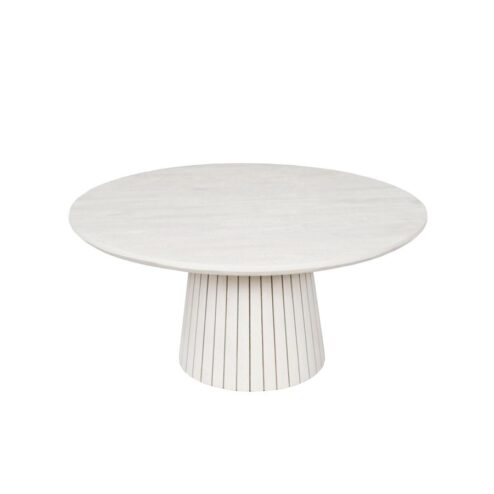 Livia Salontafel Rond Zand 80cm