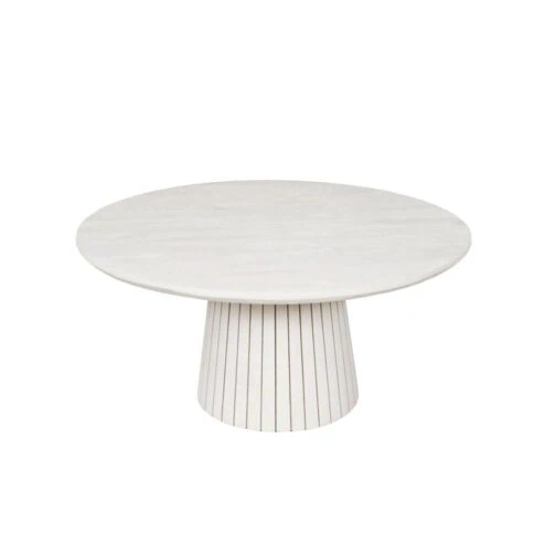 Livia Salontafel Rond Zand 80cm
