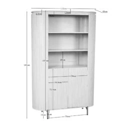 Livia Wandkast Zand 115cm