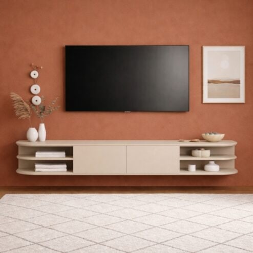 Luca zwevend Tv meubel Zand 190 cm