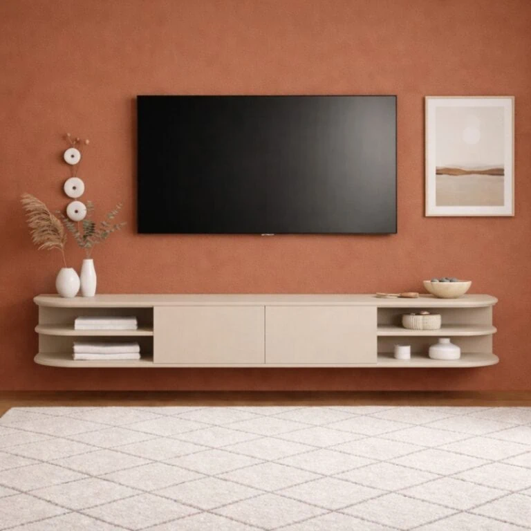 Luca zwevend Tv meubel Zand 190 cm