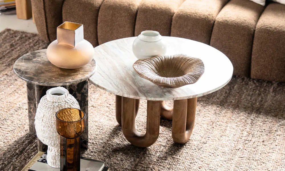 Marmeren meubels in je interieur: Deze woontrend is weer terug