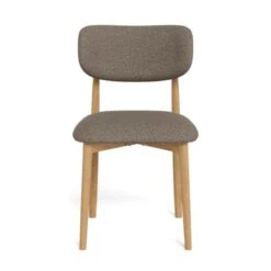 Michael Eetkamerstoel eikenhout Taupe