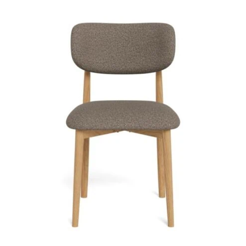 Michael Eetkamerstoel eikenhout Taupe