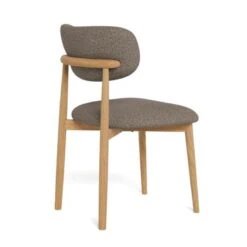 Michael Eetkamerstoel eikenhout Taupe