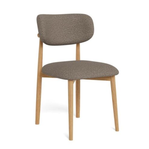 Michael Eetkamerstoel eikenhout Taupe