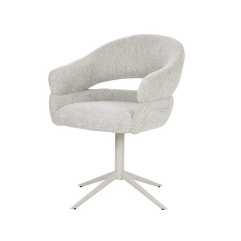 Millie Eetkamerstoel Beige met zandpoot