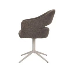 Millie Eetkamerstoel Bruin met zandpoot