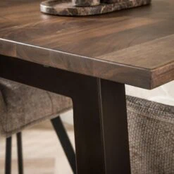 Nela Bartafel Bruin acaciahout 147cm