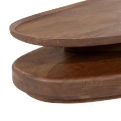 Nino Salontafel Organisch Large Bruin 140cm