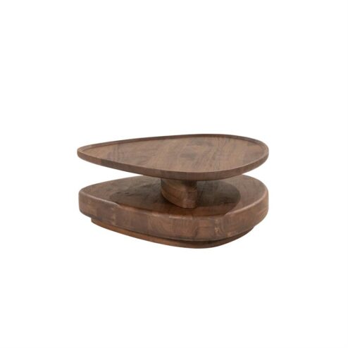 Nino Salontafel Organisch Small Bruin 80cm