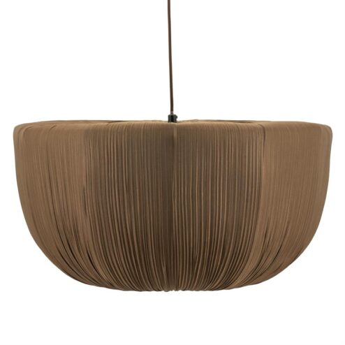 Nuvia 1-lichts Hanglamp Large Bruin 56cm