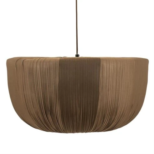 Nuvia 1-lichts Hanglamp Large Bruin 56cm