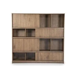 Boekenkast Milo Bruin 180cm
