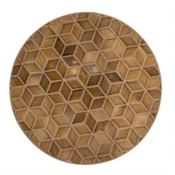 Patterna Salontafel rond keramiek Bruin 71cm