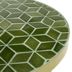 Patterna Salontafel rond keramiek Groen 71cm