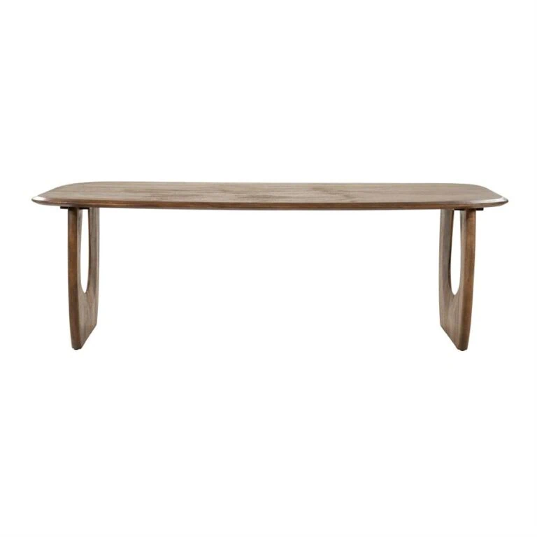 Phoebe Eettafel deens ovaal Bruin 230cm