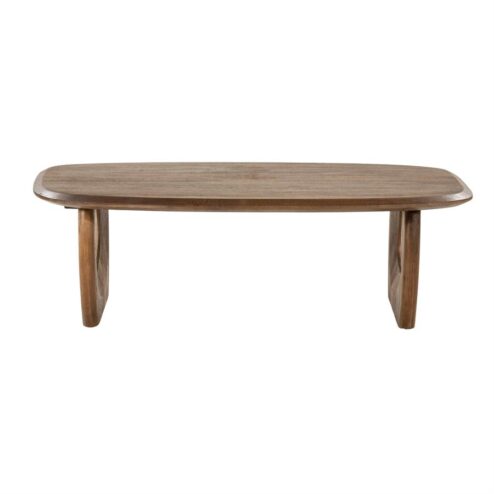 Phoebe Salontafel deens ovaal Bruin 130cm