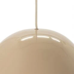 Puro 1-lichts Hanglamp Large Taupe
