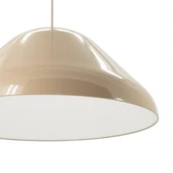 Puro 1-lichts Hanglamp Large Taupe