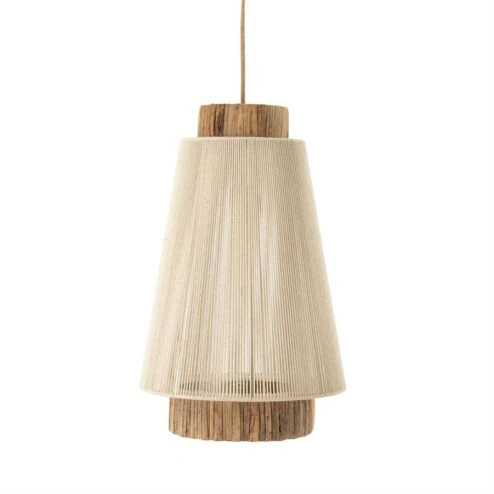 Rae 1-lichts Hanglamp lang Beige
