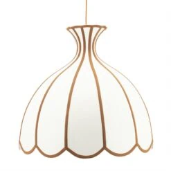 Retta 1-lichts Hanglamp Large Naturel 60cm