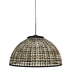 Roman Light 1-lichts Hanglamp Bamboe