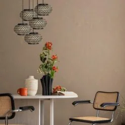 Roman Light 5-lichts Hanglamp Bamboe