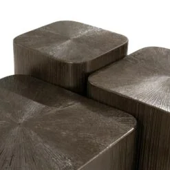 Silva Salontafel Set van 3 Bruin