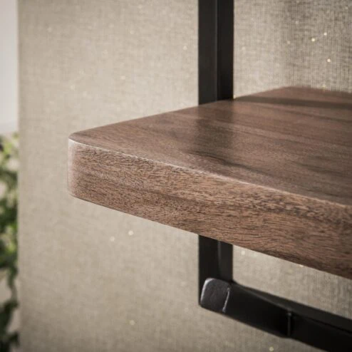 Stockton Kapstok 6 haken Bruin 85cm