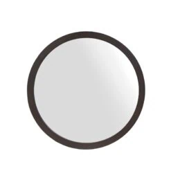 Thomas Spiegel rond Bruin 80cm