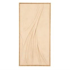 Veck Wanddecoratie Beige 70x140cm