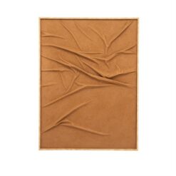 Veck Wanddecoratie Bruin 90x120cm