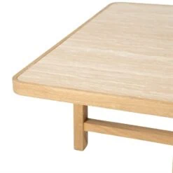 Vidar Salontafel Naturel Travertin 80cm
