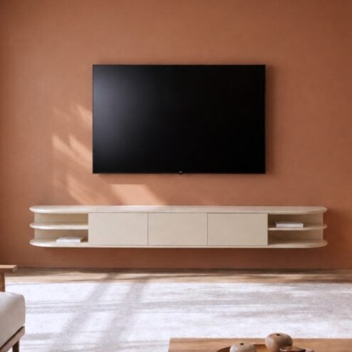 Luca zwevend Tv meubel Zand 250 cm