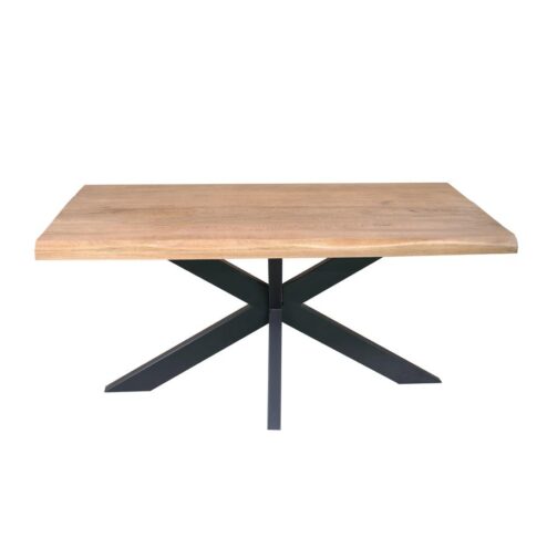 Alaska Boomstamtafel Mangohout 140cm