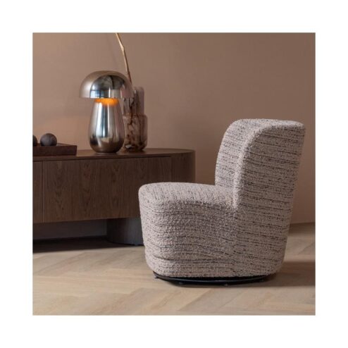 Atty Draaifauteuil Melange Beige