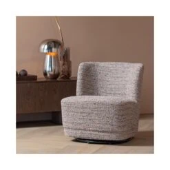 Atty Draaifauteuil Melange Beige