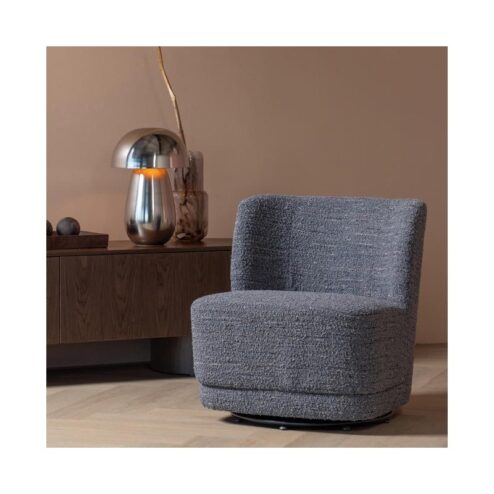 Atty Draaifauteuil Melange Grijs