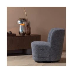 Atty Draaifauteuil Melange Grijs