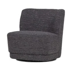 Atty Draaifauteuil Melange Grijs