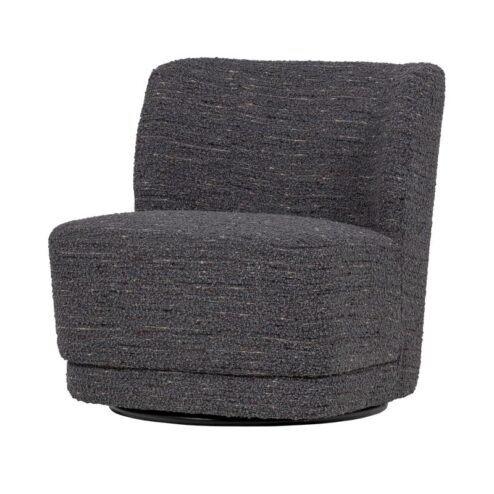 Atty Draaifauteuil Melange Grijs