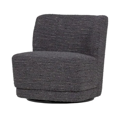 Atty Draaifauteuil Melange Grijs