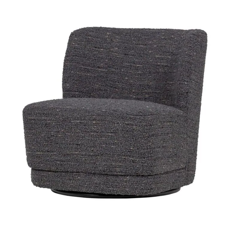 Atty Draaifauteuil Melange Grijs