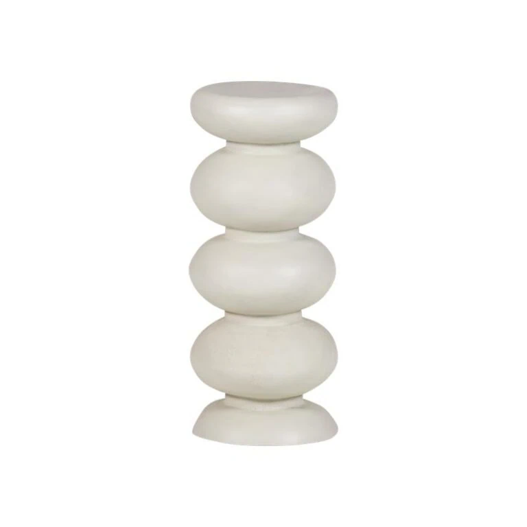 Brilo Bijzettafel rond Creme 29cm