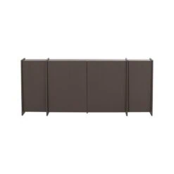 Brock Dressoir Essen fineer Middenbruin 200cm