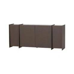 Brock Dressoir Essen fineer Middenbruin 200cm