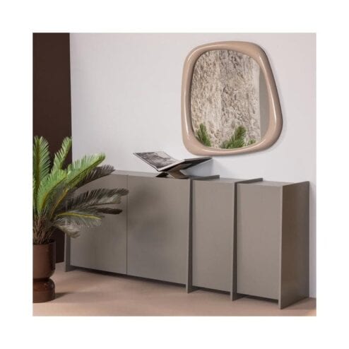 Brock Dressoir Essen fineer Warmgrijs 200cm